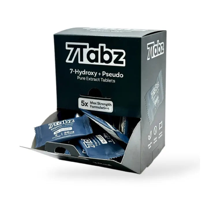 7TABZ KRATOM 7HYDROXY + PSEUDO TABLETS 20MG 40PC
