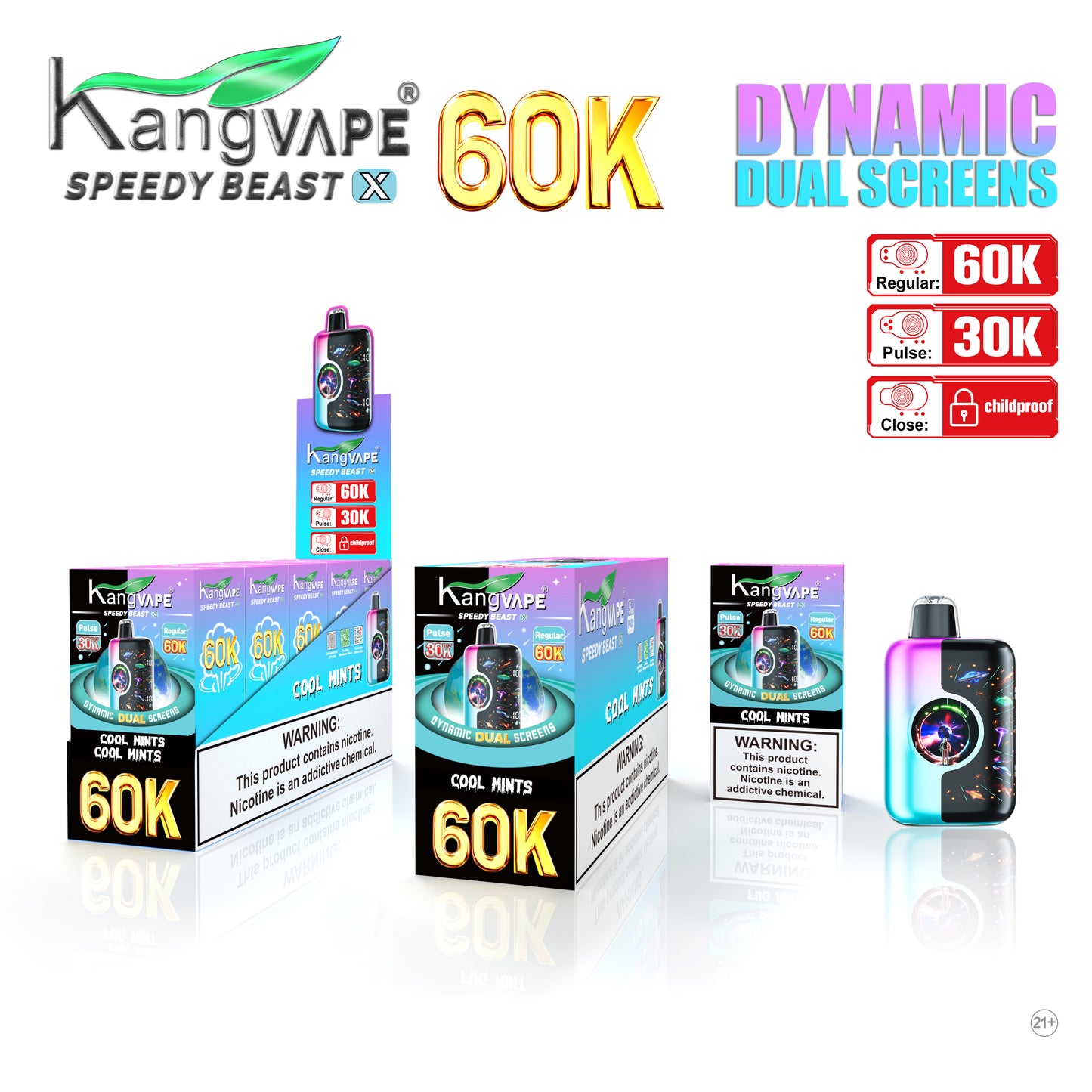 KANGVAPE SPEEDY BEAST X 60K DISPOSABLE