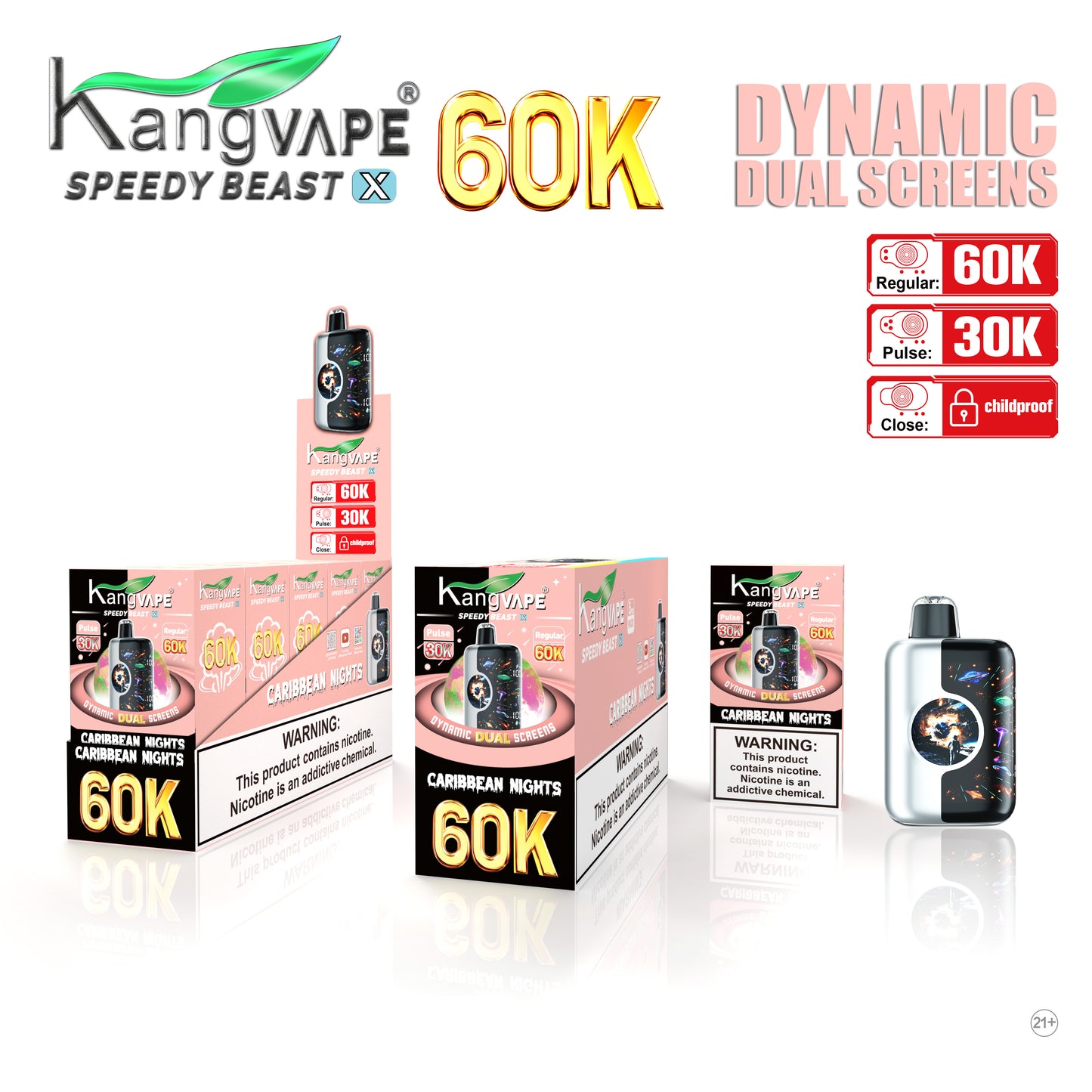 KANGVAPE SPEEDY BEAST X 60K DISPOSABLE