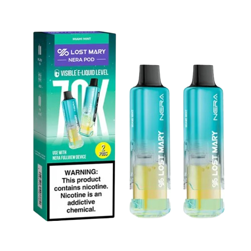 Lost Mary Nera Fullview 70k Pod