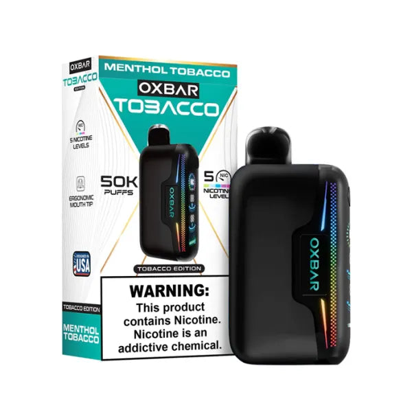 OXBAR TOBACCO EDITION 50K DISPOSABLE