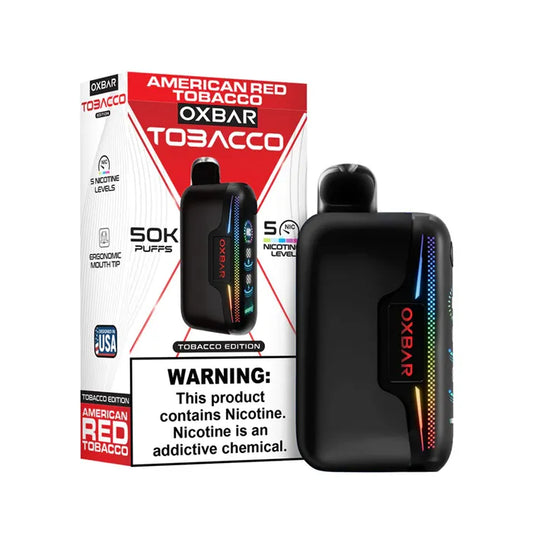 OXBAR TOBACCO EDITION 50K DISPOSABLE