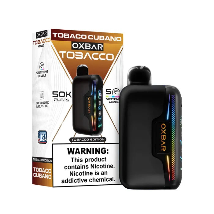 OXBAR TOBACCO EDITION 50K DISPOSABLE