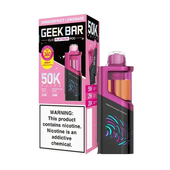 GEEK BAR CLIO PLATINUM 50K POD DISPOSABLE
