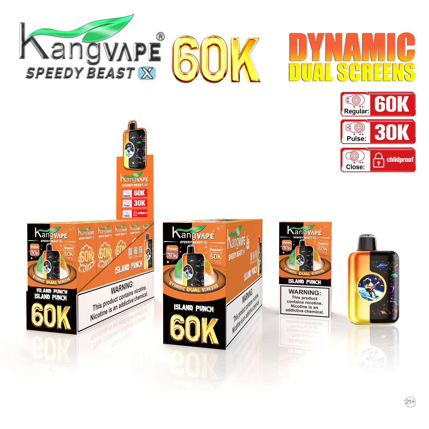 KANGVAPE SPEEDY BEAST X 60K DISPOSABLE