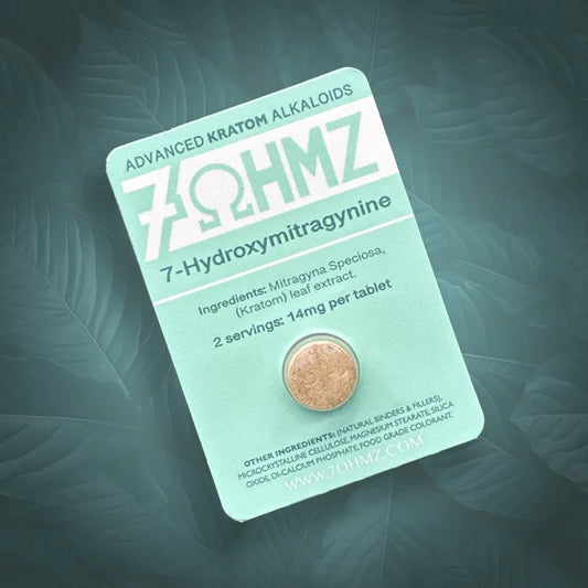 7OHMZ KRATOM DISPLAY CAPSULES 20CT - 1CT