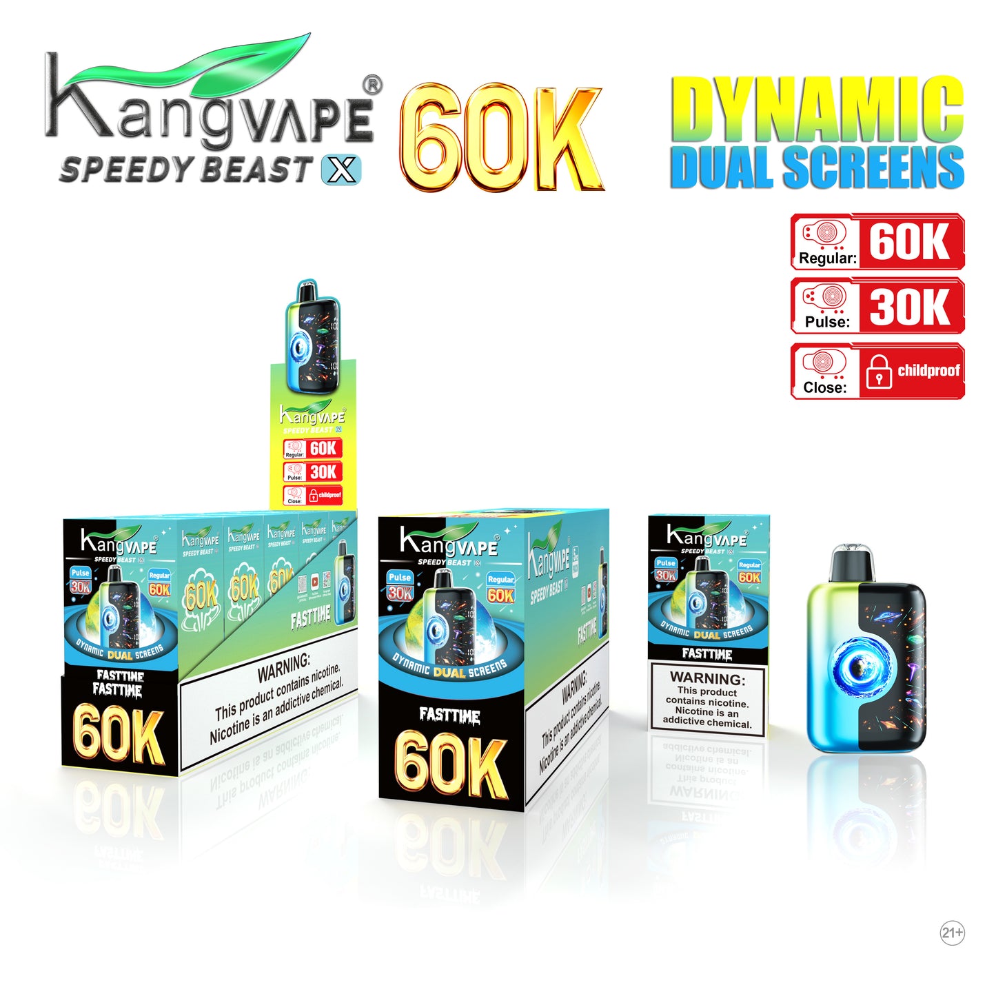 KANGVAPE SPEEDY BEAST X 60K DISPOSABLE