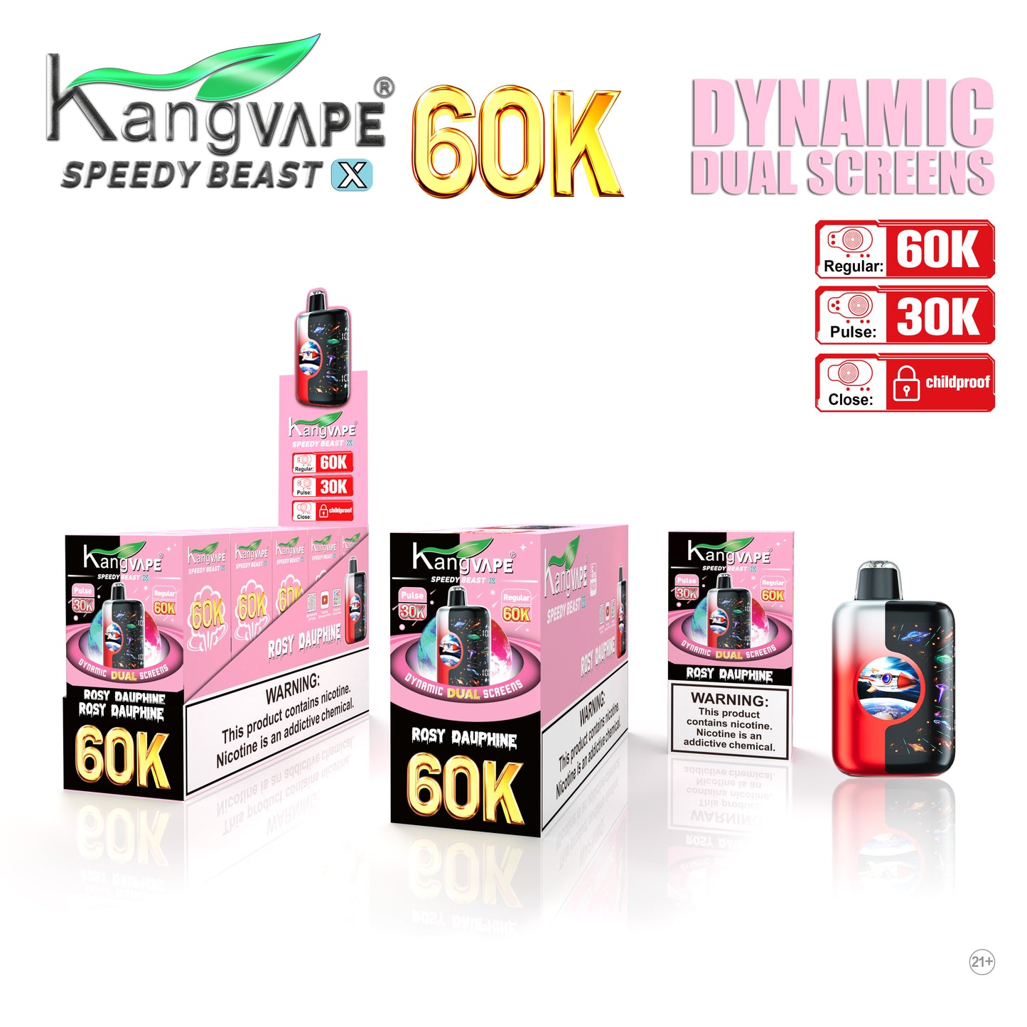 KANGVAPE SPEEDY BEAST X 60K DISPOSABLE