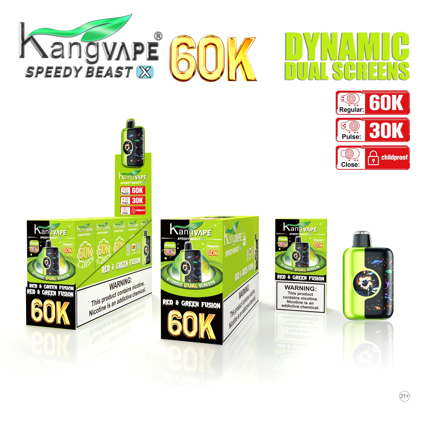 KANGVAPE SPEEDY BEAST X 60K DISPOSABLE