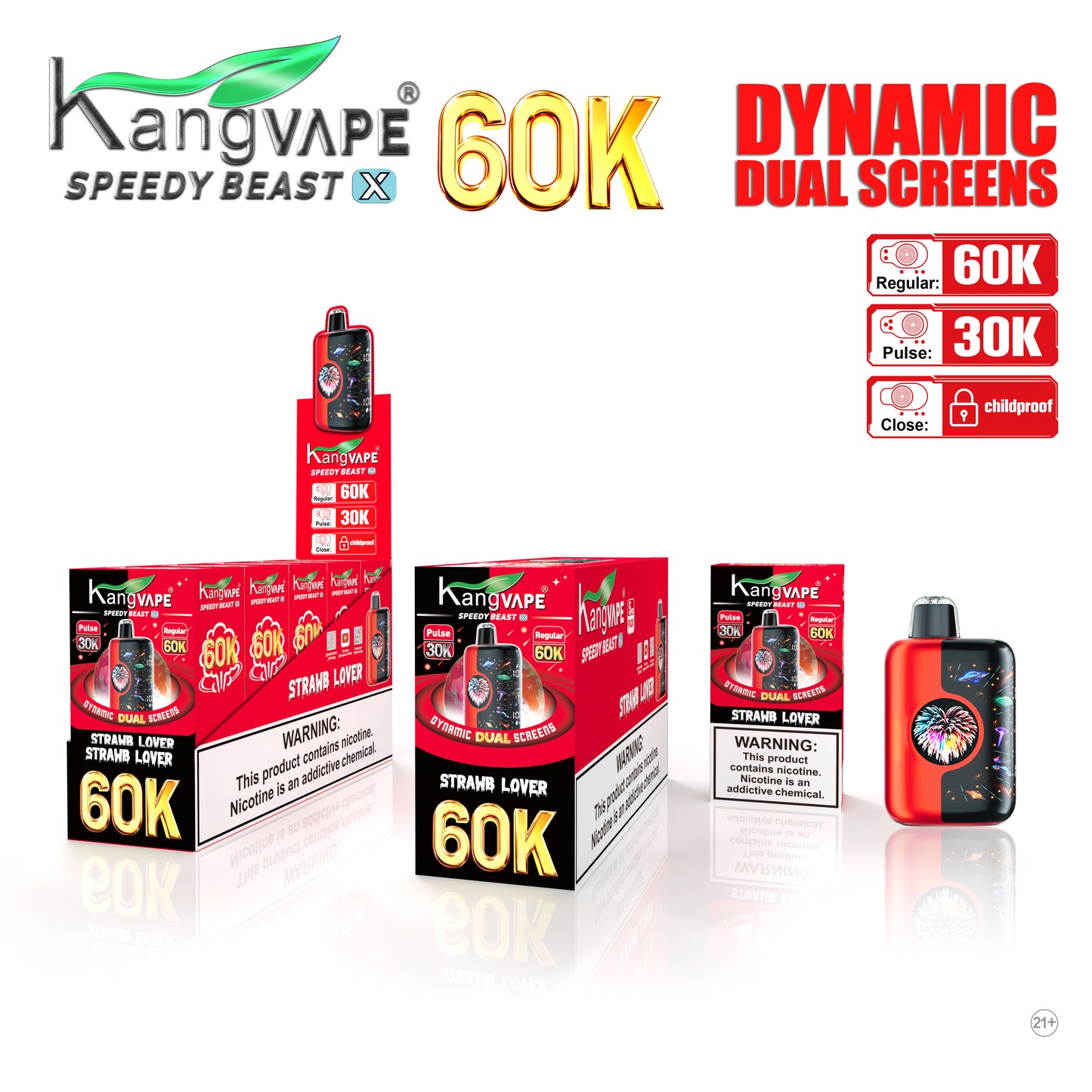 KANGVAPE SPEEDY BEAST X 60K DISPOSABLE