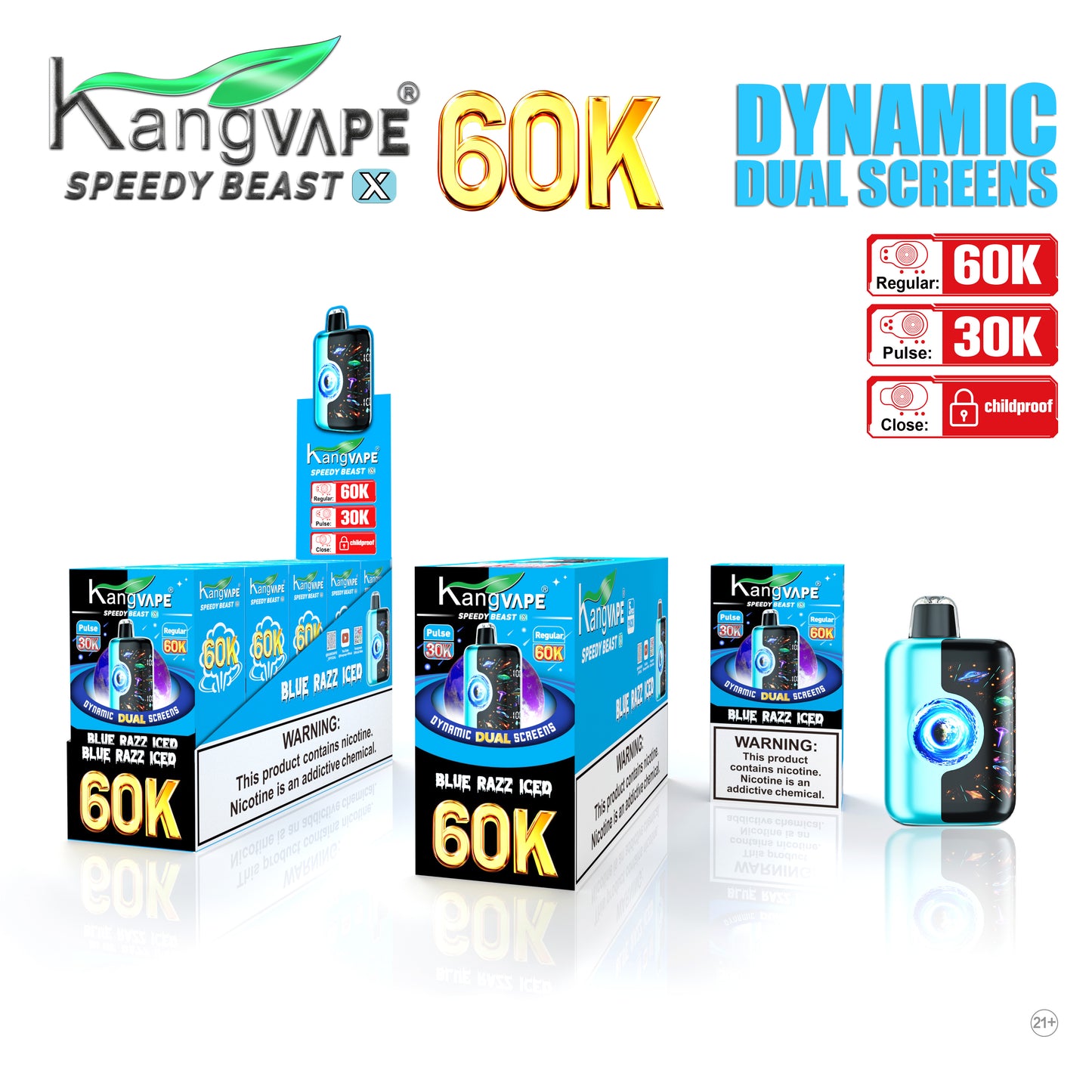 KANGVAPE SPEEDY BEAST X 60K DISPOSABLE