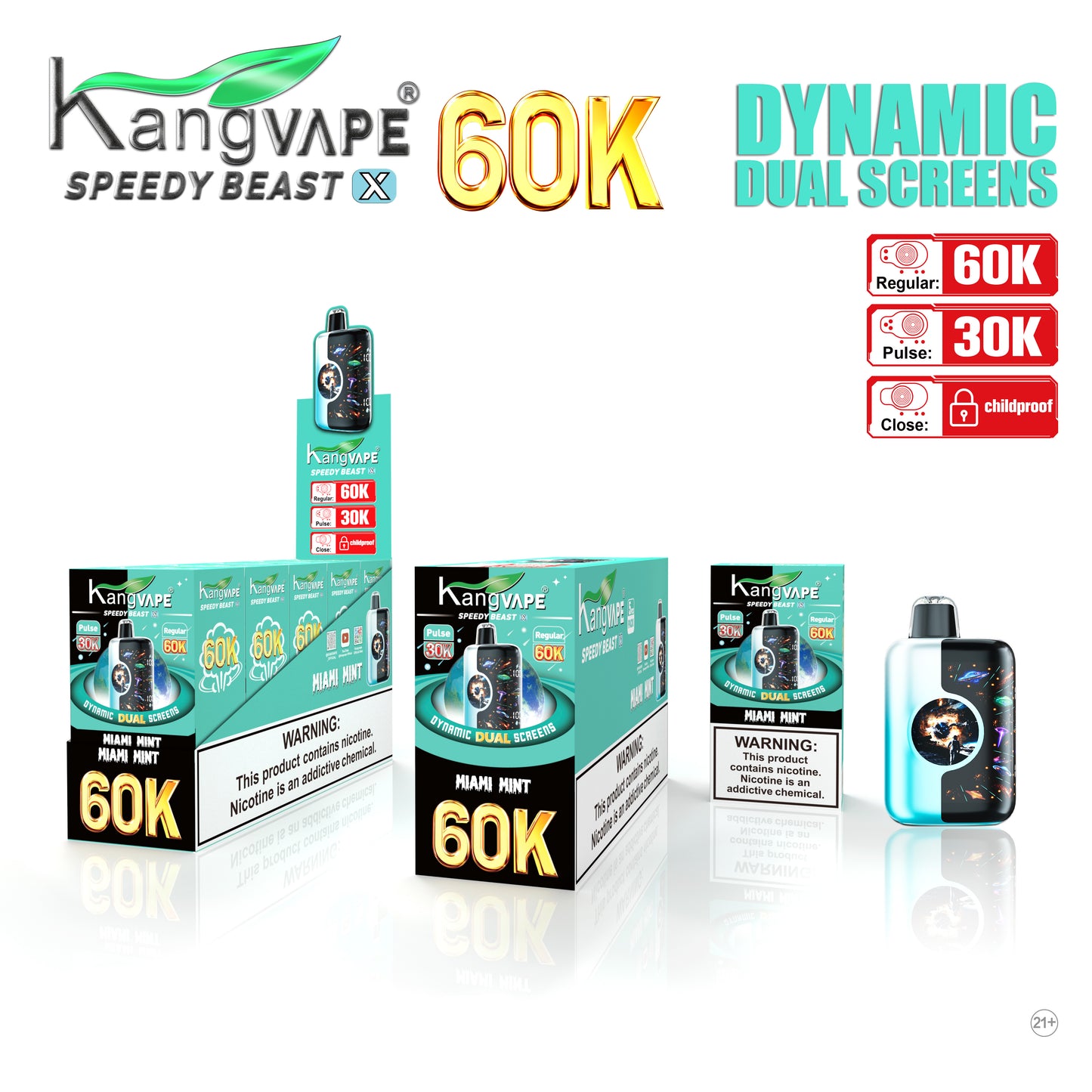 KANGVAPE SPEEDY BEAST X 60K DISPOSABLE
