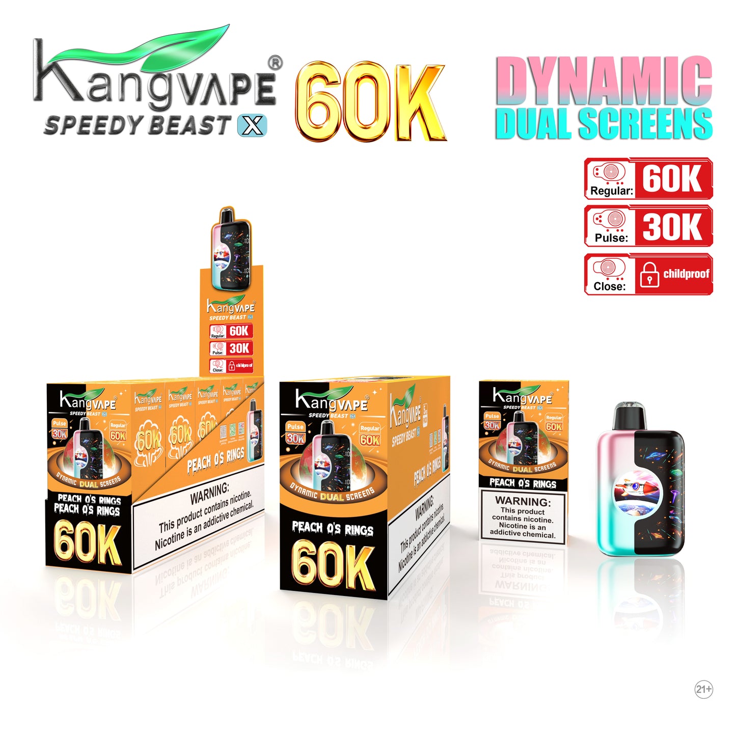 KANGVAPE SPEEDY BEAST X 60K DISPOSABLE