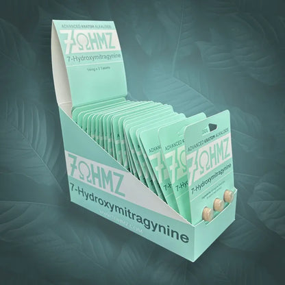 7OHMZ KRATOM DISPLAY CAPSULES 20CT - 3CT