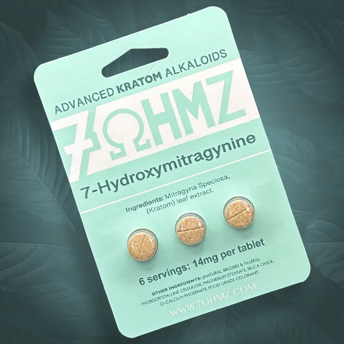 7OHMZ KRATOM DISPLAY CAPSULES 20CT - 3CT