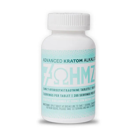 7OHMZ KRATOM JAR 14MG 100CT