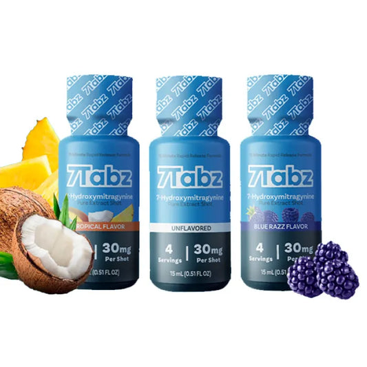 7TABZ KRATOM 7HYDROXY SHOT 30MG 30CT