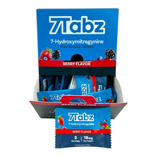 7TABZ KRATOM 7HYDROXY + PSEUDO TABLETS 20MG 40PC