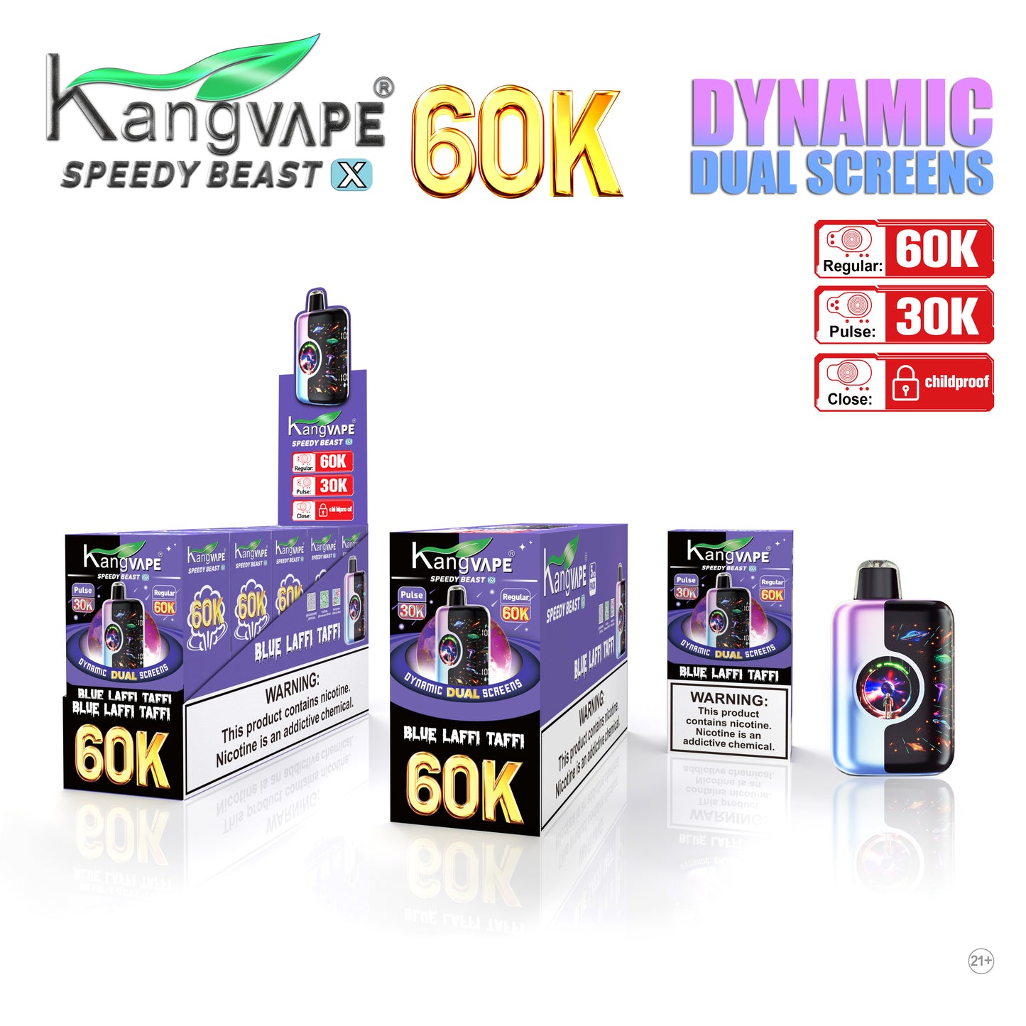 KANGVAPE SPEEDY BEAST X 60K DISPOSABLE