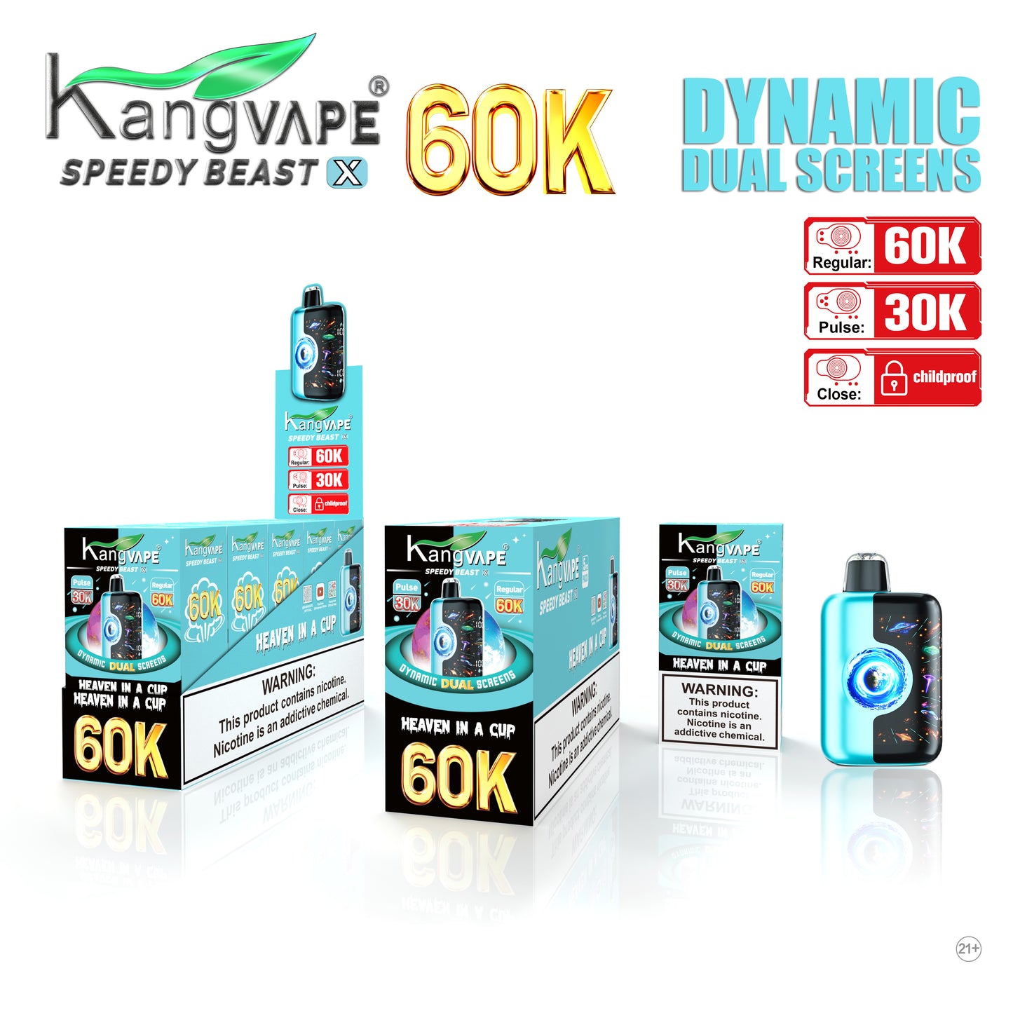 KANGVAPE SPEEDY BEAST X 60K DISPOSABLE