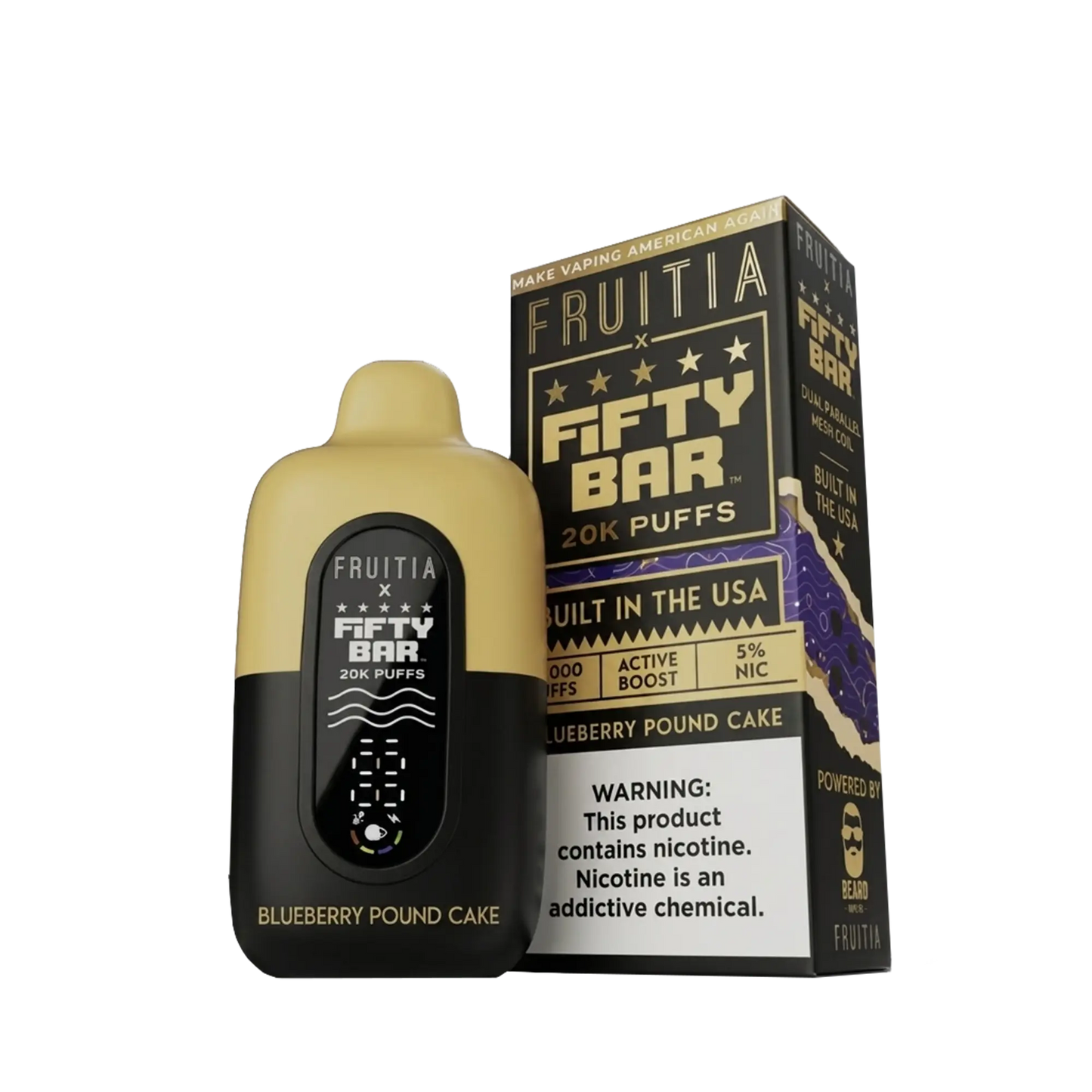 FRUITIA FIFTY BAR 20K DISPOSABLE