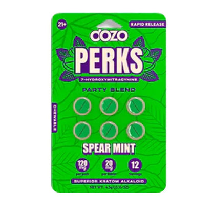 DOZO PERKS 7OHM BLEND 120MG 6PC 10CT