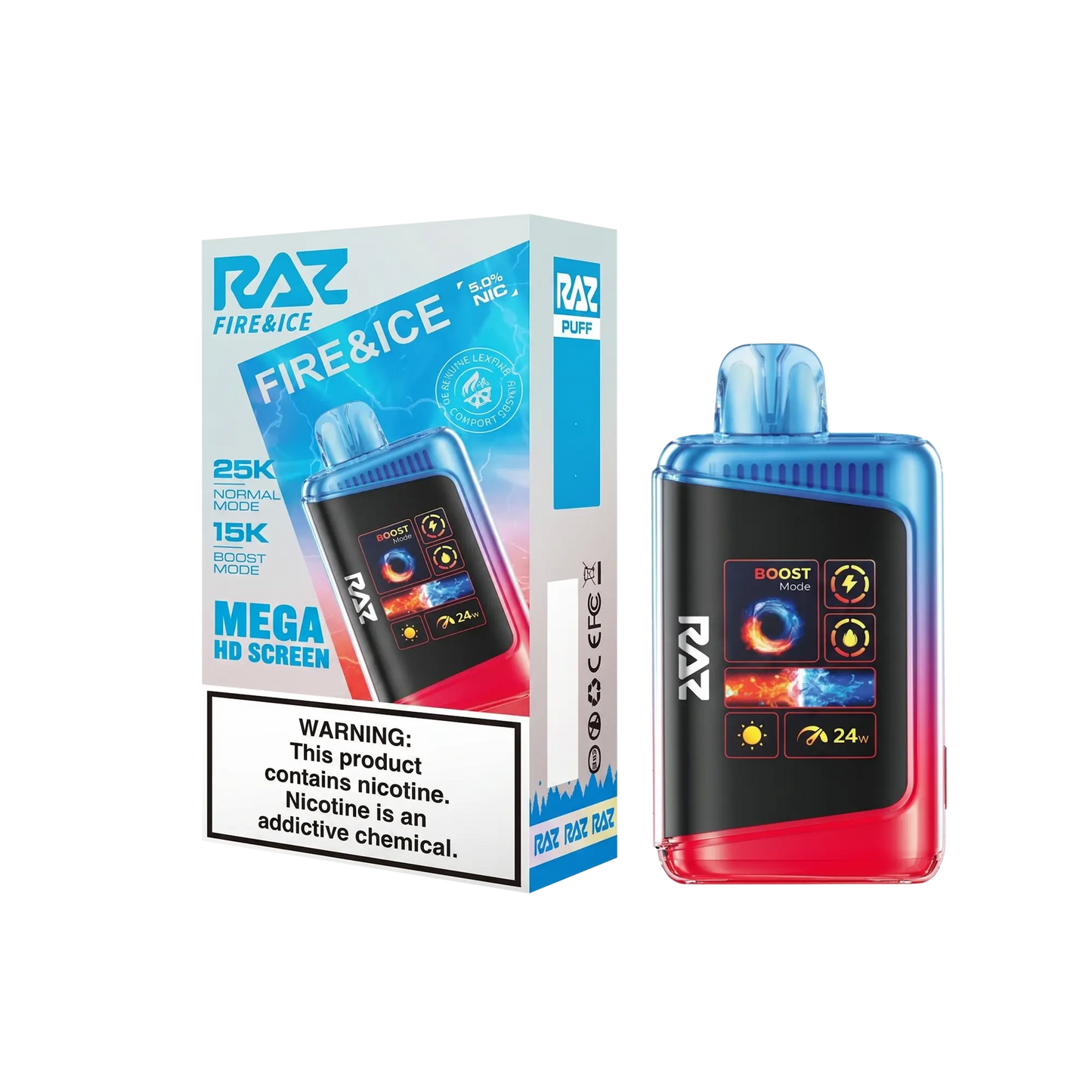 RAZ LTX 25K DISPOSABLES