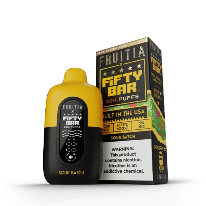 FRUITIA FIFTY BAR 20K DISPOSABLE