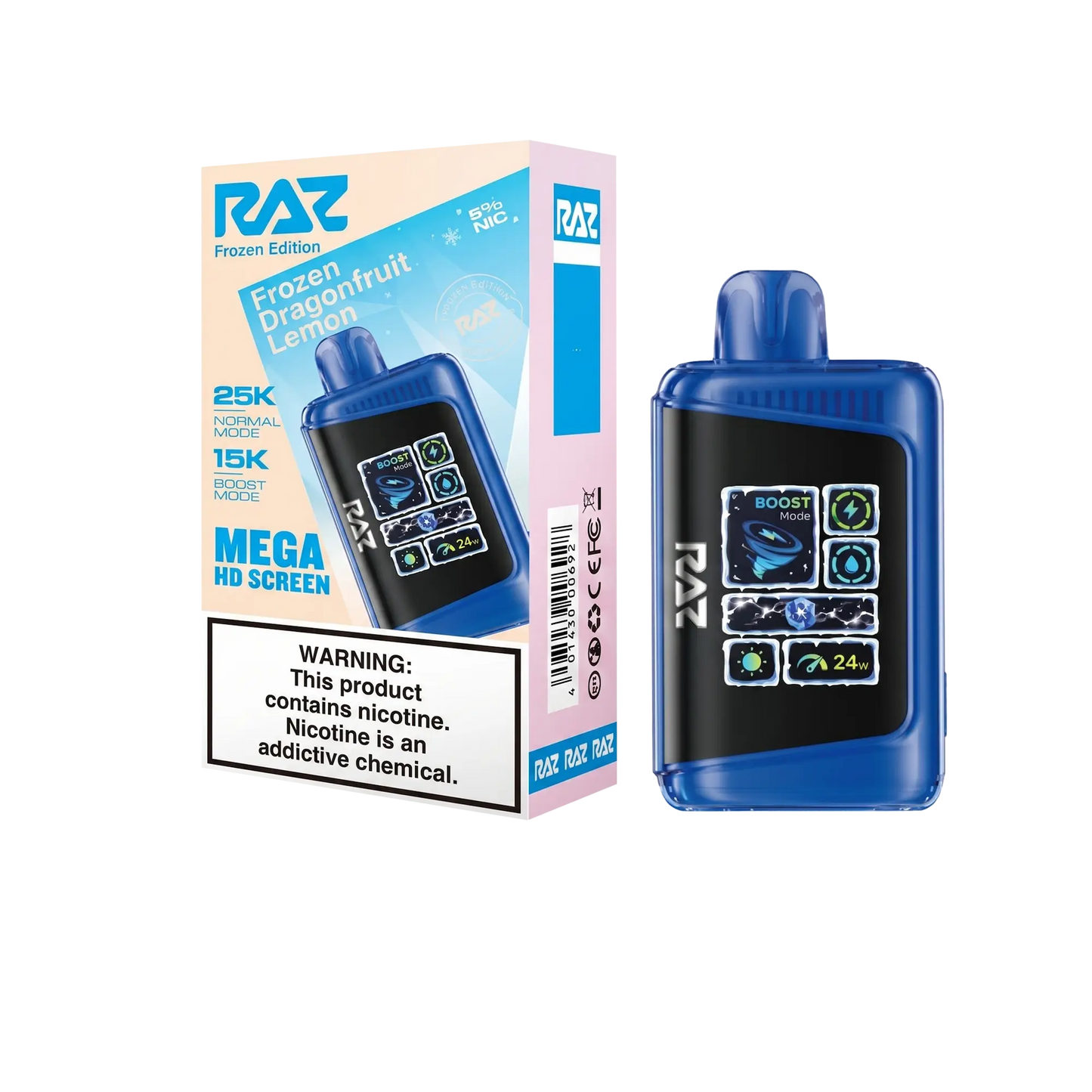 RAZ LTX 25K DISPOSABLES