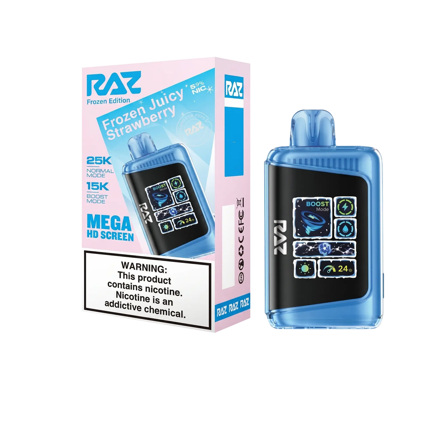 RAZ LTX 25K DISPOSABLES