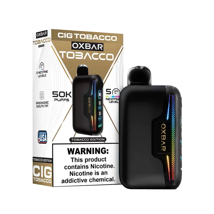 OXBAR TOBACCO EDITION 50K DISPOSABLE