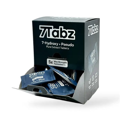 7TABZ KRATOM 7HYDROXY + PSEUDO TABLETS 20MG 40PC