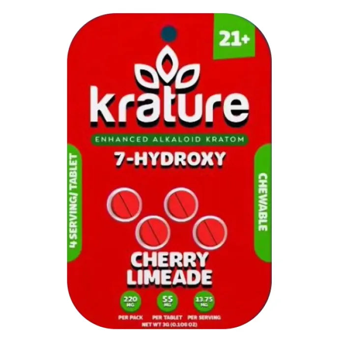 KRATURE 7HYDROXY TABLETS 220MG 4PC 10CT