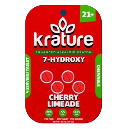 KRATURE 7HYDROXY TABLETS 220MG 4PC 10CT
