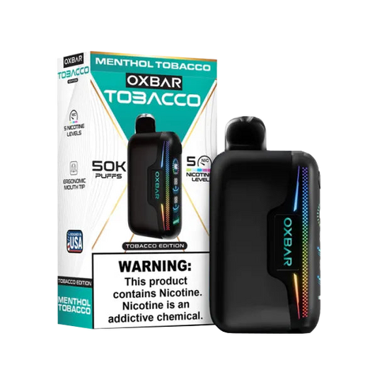 OXBAR TOBACCO EDITION 50K DISPOSABLE
