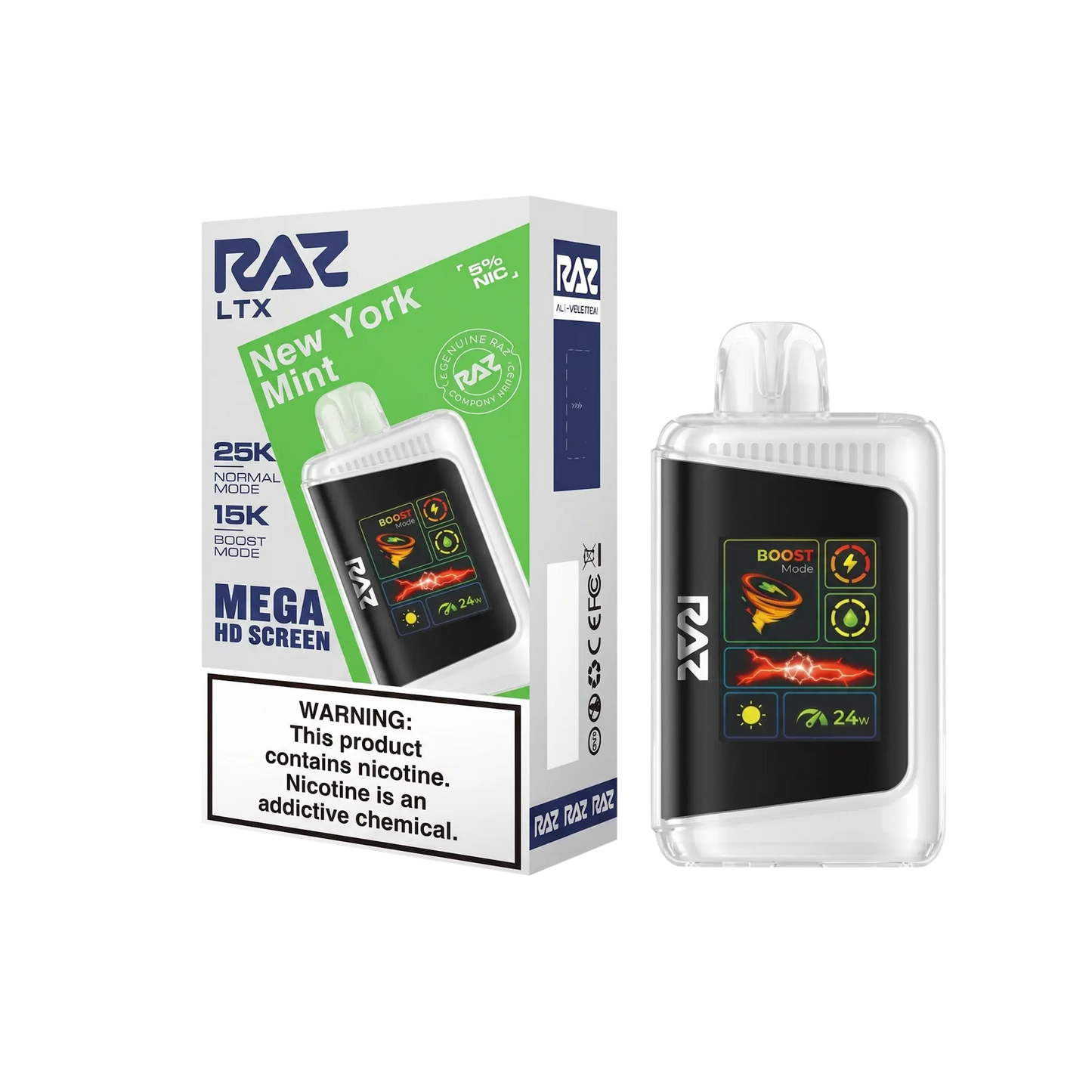 RAZ LTX 25K DISPOSABLES