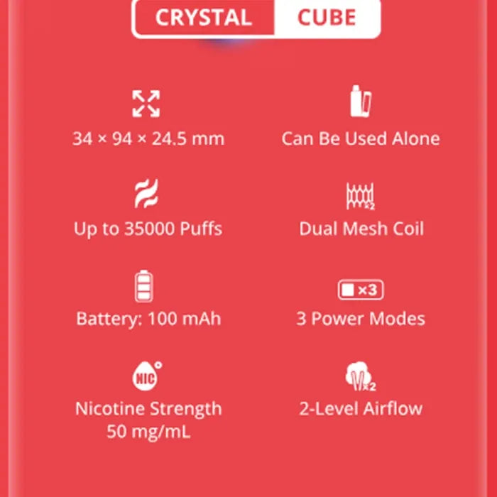 OFF-STAMP X-CUBE CRYSTAL POD 35K