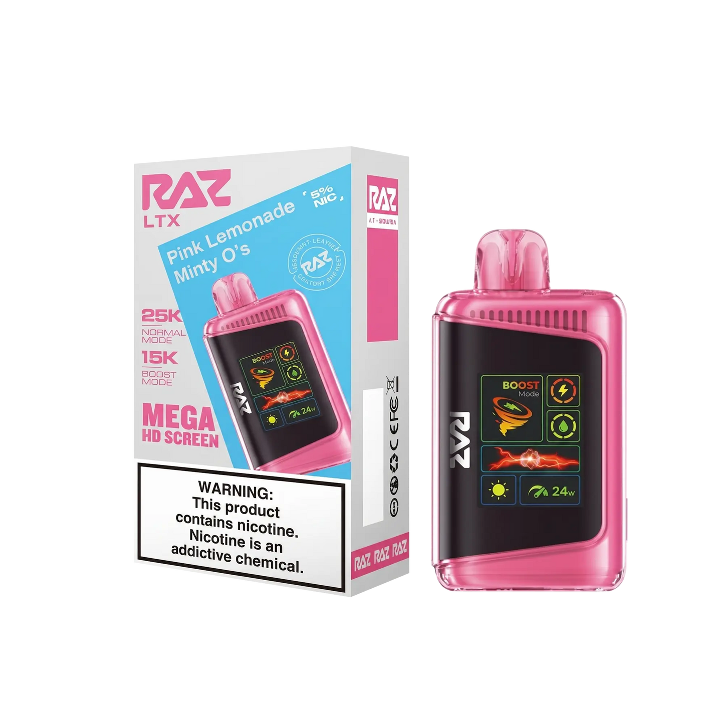 RAZ LTX 25K DISPOSABLES