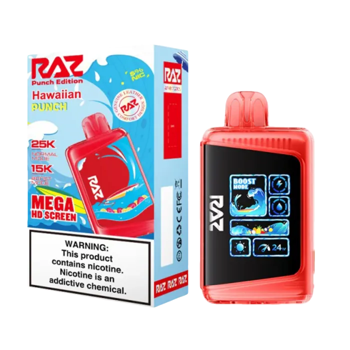 Raz Ltx 25k Disposables 5ct Punch Edition