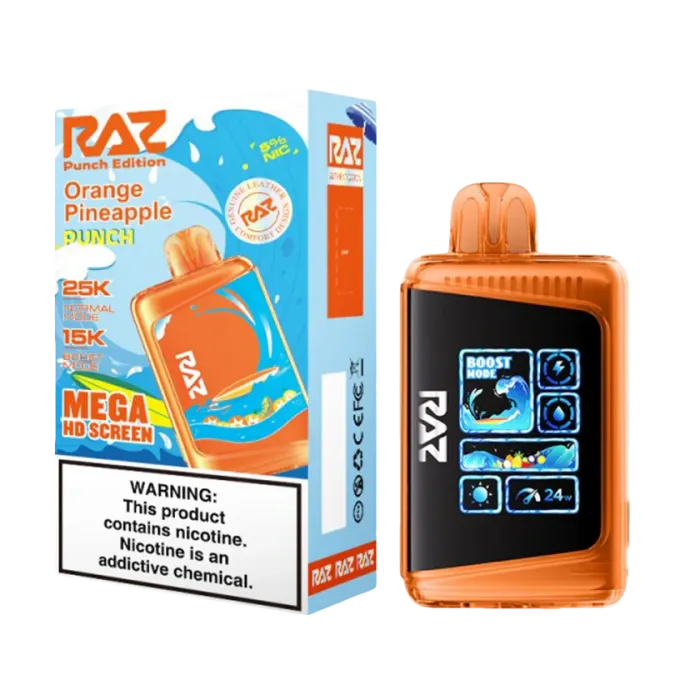 Raz Ltx 25k Disposables 5ct Punch Edition