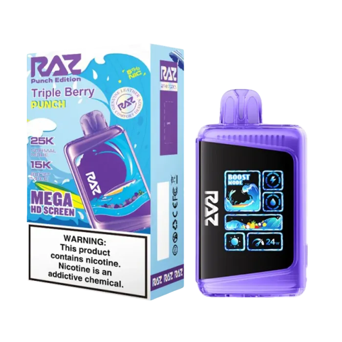 Raz Ltx 25k Disposables 5ct Punch Edition