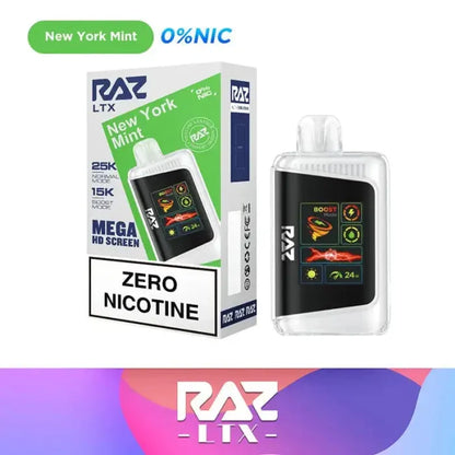 RAZ LTX ZERO 25K DISPOSABLES 5CT