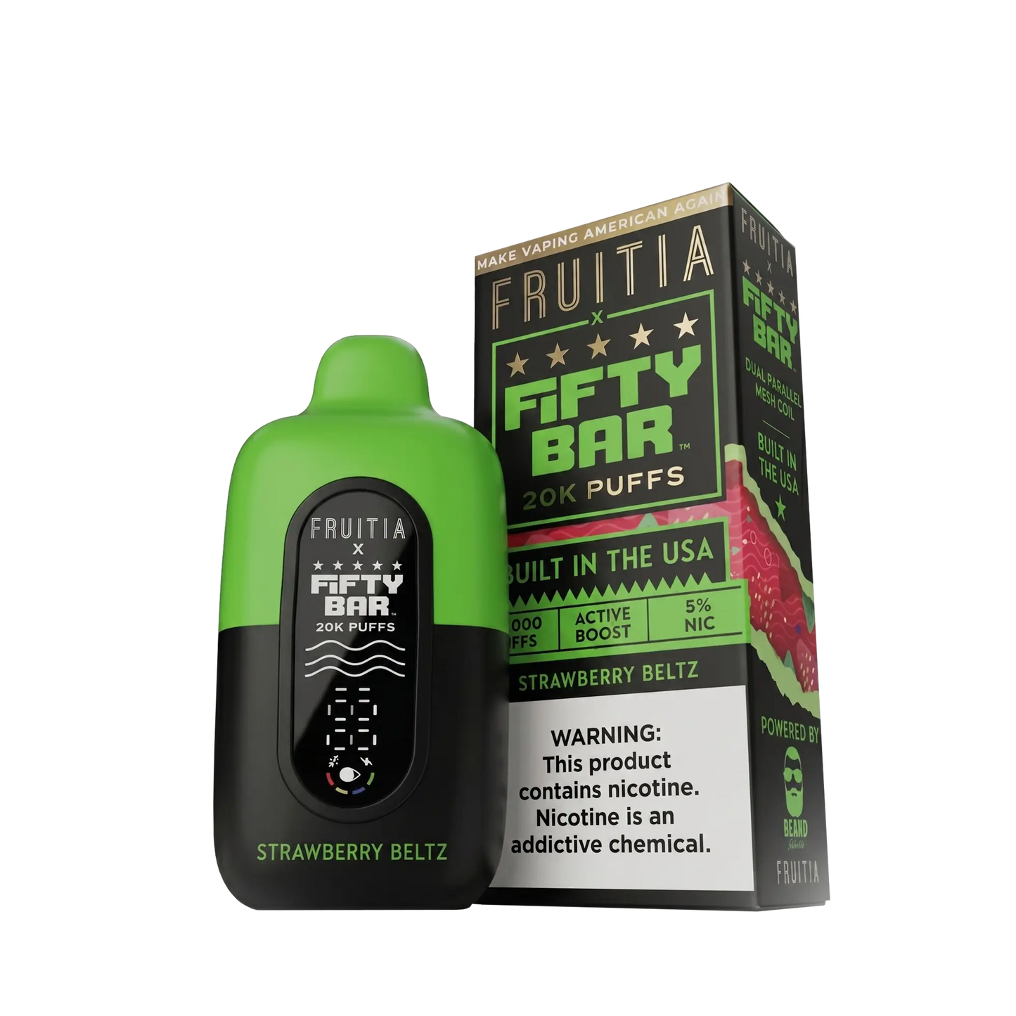 FRUITIA FIFTY BAR 20K DISPOSABLE