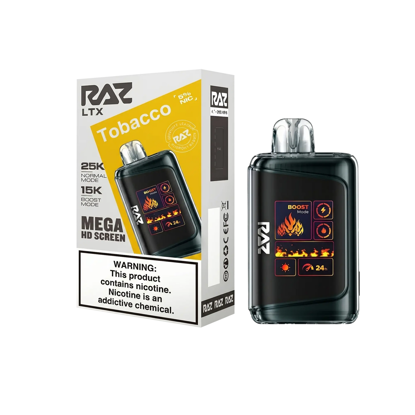 RAZ LTX 25K DISPOSABLES