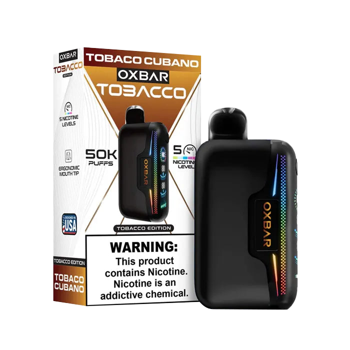 OXBAR TOBACCO EDITION 50K DISPOSABLE