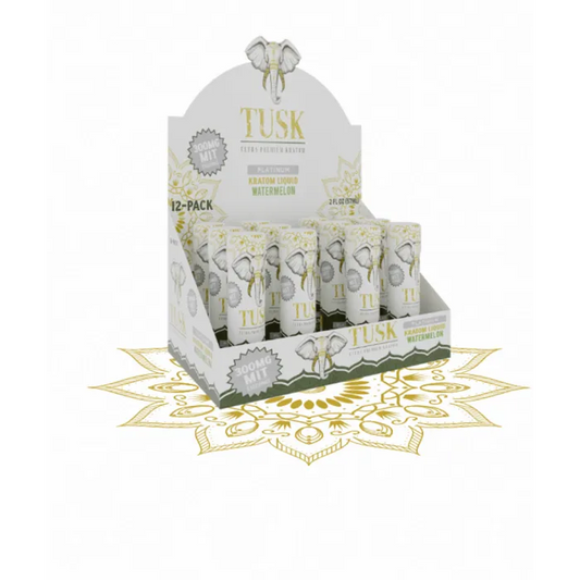 TUSK KRATOM PLATINUM LIQUID SHOT 12CT